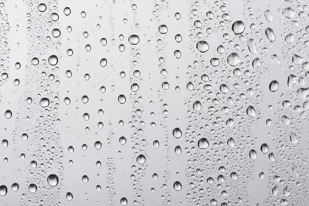 Transparent Water Droplets