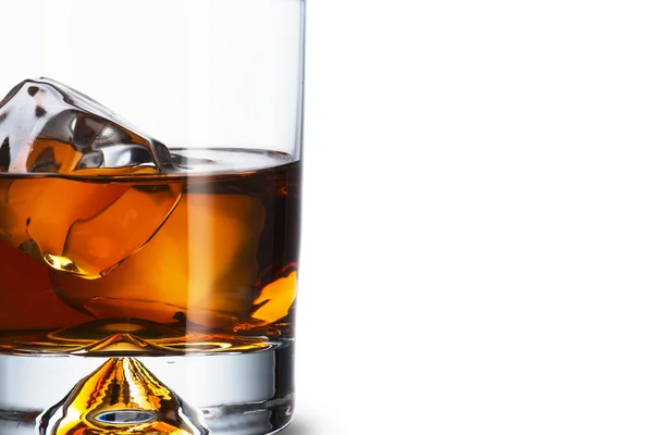 Whisky con hielo Cubo —  Fotos de Stock