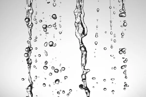 Gotas de água e gotículas — Fotografia de Stock