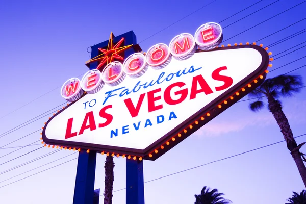 Selamat datang di Las Vegas — Stok Foto