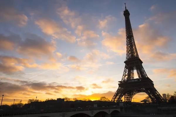 The Eiffel Tower, Parigi, Francia — Foto Stock