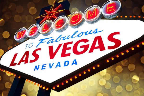 Welcome to Las Vegas sign — Stock Photo, Image