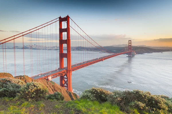 Ponte portão dourado — Fotografia de Stock