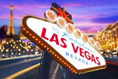 muhteşem las vegas neon tabela Hoşgeldiniz