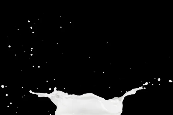 White milk splash — Stock Photo, Image