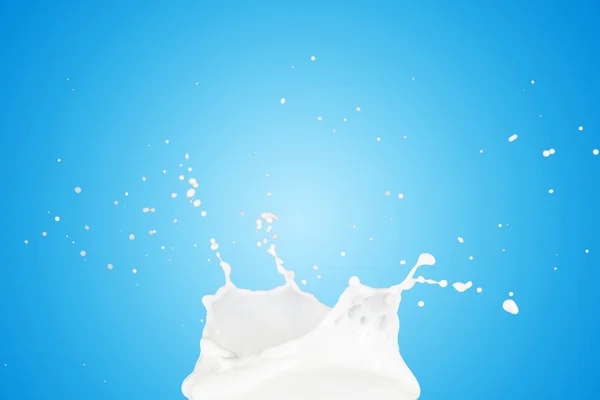 Spruzzi di latte bianco — Foto Stock