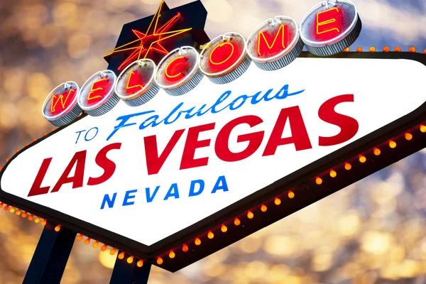 Välkommen till las vegas — Stockfoto