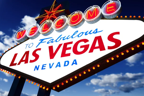 Bem-vindo a Las Vegas — Fotografia de Stock