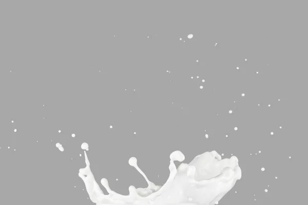 White milk splash — Stock Photo, Image