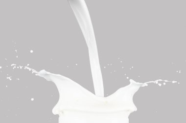 Beyaz süt Splash