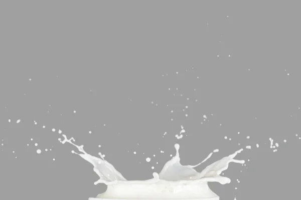 Mleko białe Splash — Zdjęcie stockowe