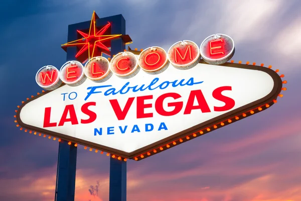 Welkom in Las Vegas — Stockfoto