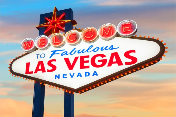 Welkom in Las Vegas — Stockfoto