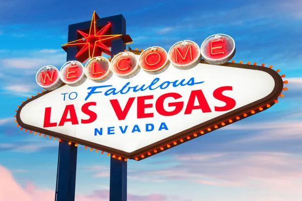 Welkom in Las Vegas — Stockfoto