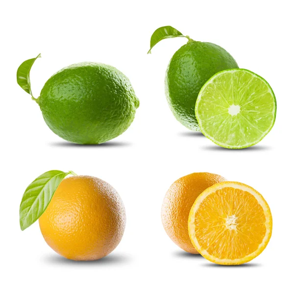 酸橙和柑橘柑橘类水果 — 图库照片