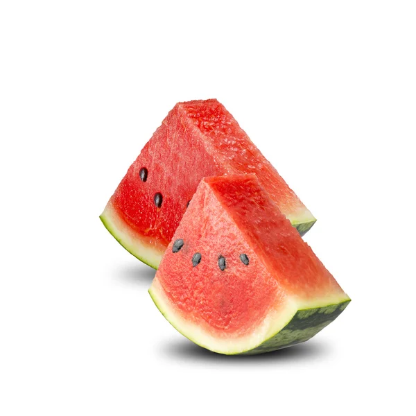 Watermelon on White Background — Stock Photo, Image