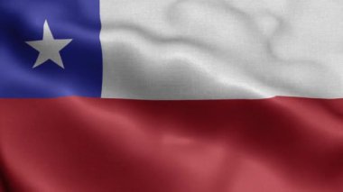 Şili bayrak sallaması gerçekçi