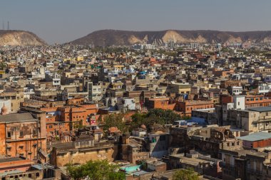 Jaipur manzarası gün boyunca