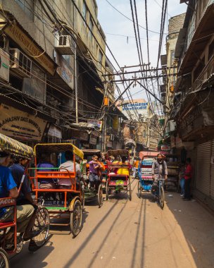 Sokaklar Merkezi Delhi, Hindistan