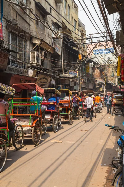 Calles del centro de Delhi, India —  Fotos de Stock