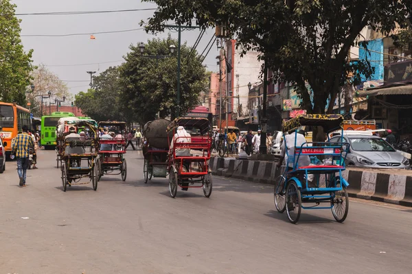 Strade di Delhi, India — Foto Stock