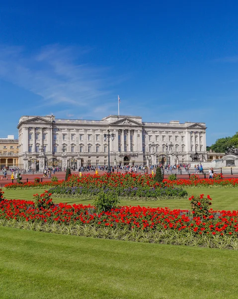 Buckingham Palace in estate — Foto Stock