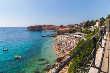 Yaz aylarında Dubrovnik Plajlar