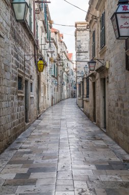 Dubrovnik Eski Şehir Sokakları 