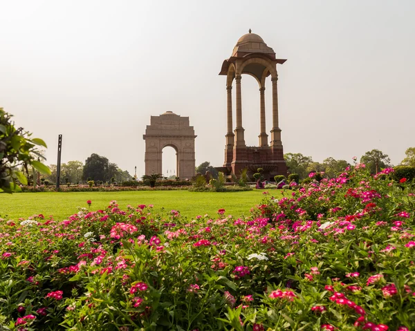 Baldachim w pobliżu Bramy Indii, Delhi — Zdjęcie stockowe