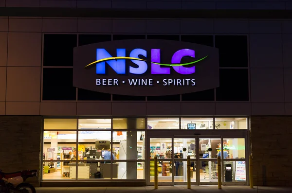 Nslc (新斯科舍省酒业公司 — 图库照片