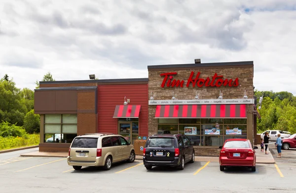 Tim Hortons Tegn – stockfoto