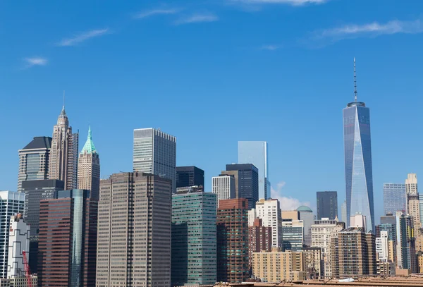 Skyline del centro di New York — Foto Stock