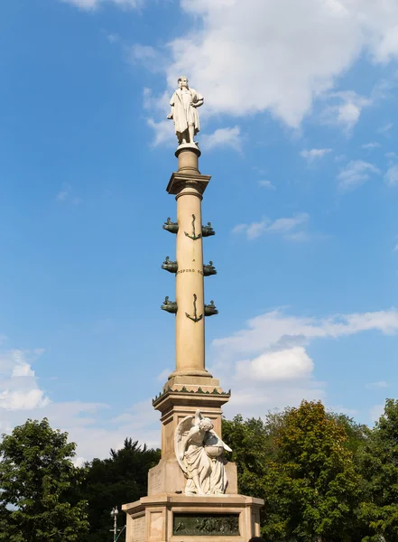 Monument van Columbus circle — Stockfoto