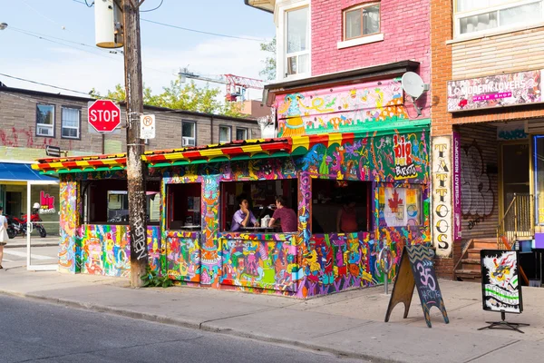 Big Fat Burrito - Mercado de Kensington — Foto de Stock