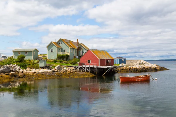Buildings in Peggy's Cove — Stock Photo, Image