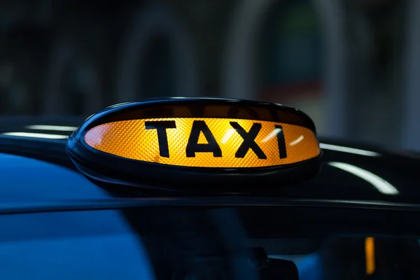 Taxi Londra — Foto Stock