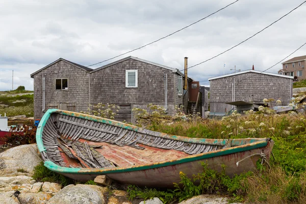 Old Broken Boat — Stock Photo, Image