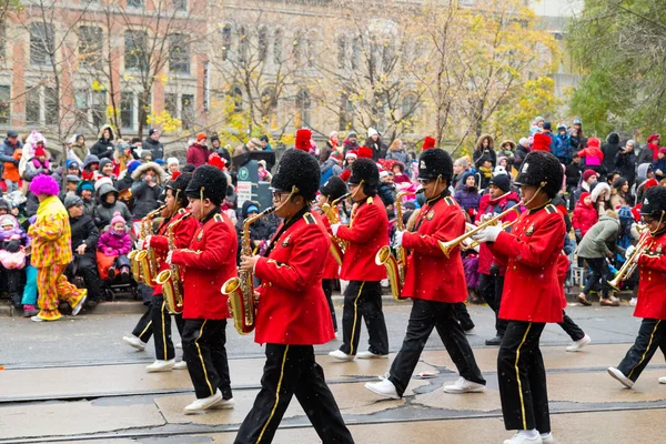 Toronto jultomten parad — Stockfoto