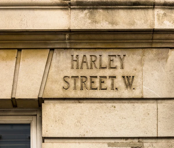 Harley Street Londres — Foto de Stock