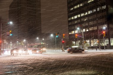 Kar fırtınası Toronto