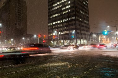 Kar fırtınası Toronto