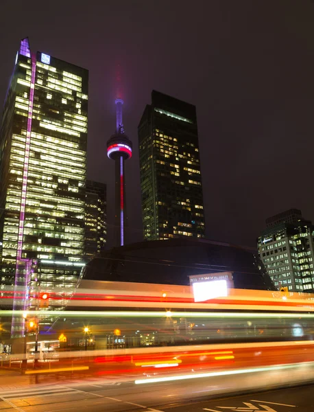 Toronto-downtown, a forgalom — Stock Fotó