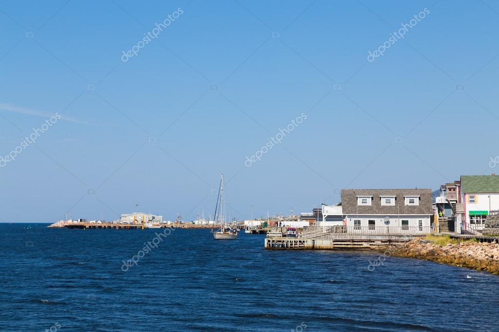 Cheticamp waterfront Cape Breton Stock Editorial Photo © macinlondon