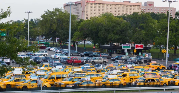 Taxis amarillos de Nueva York — Foto de Stock