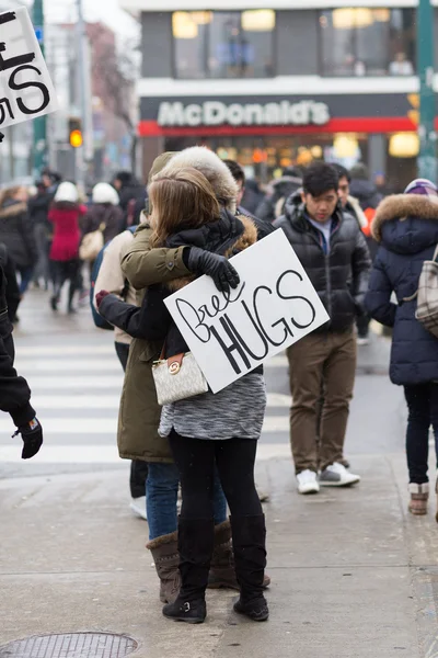 Abrazos gratis en Toronto — Foto de Stock