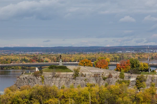 Monumento a Samuel de Champlain — Foto Stock