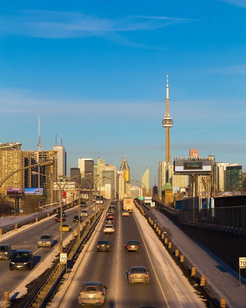 Toronto a csúcsforgalom — Stock Fotó