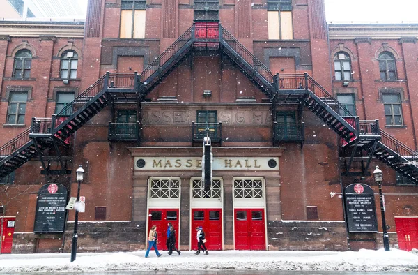 Massey Hall in the Winter — Stock Photo, Image