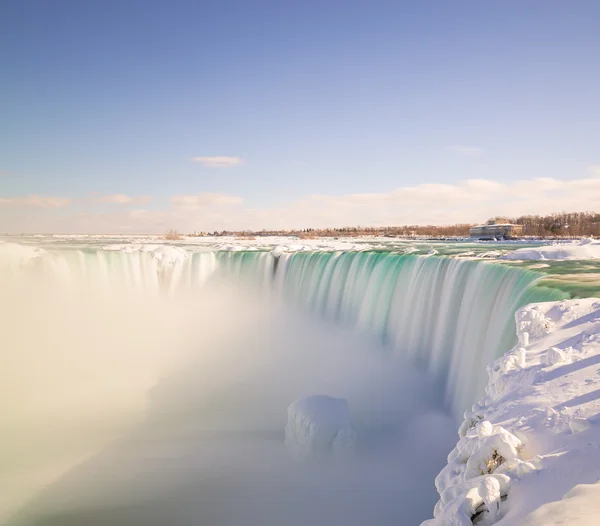 Horseshoe Falls in the Winter — Stock Photo, Image