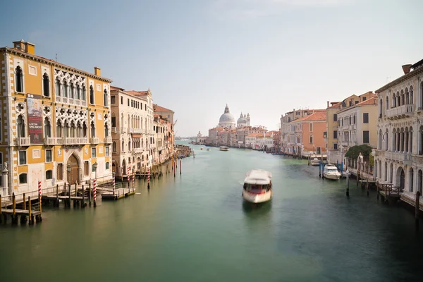 Gran Canal de Venecia y Edificios — Foto de Stock